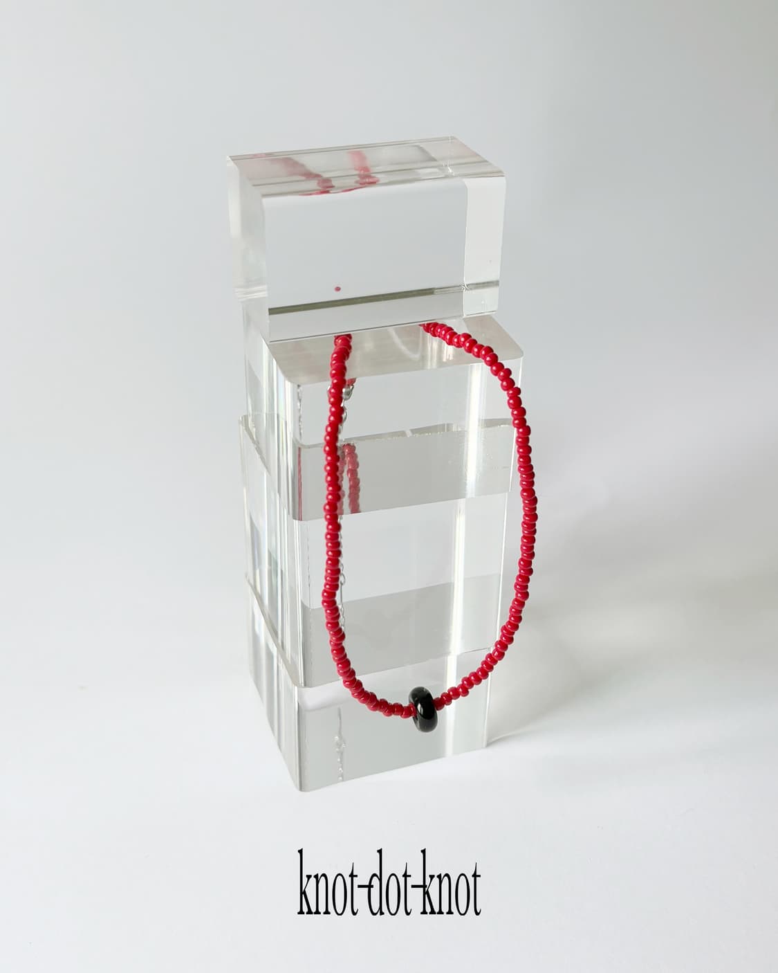 [knot•dot•knot] raspberry necklace 상품이미지3