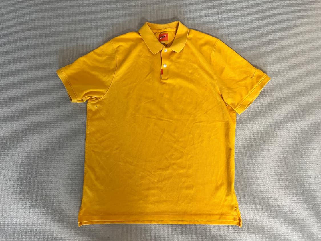 무료배송 - 나이키 PK 반팔티셔츠(옐로우) XL 상품이미지1