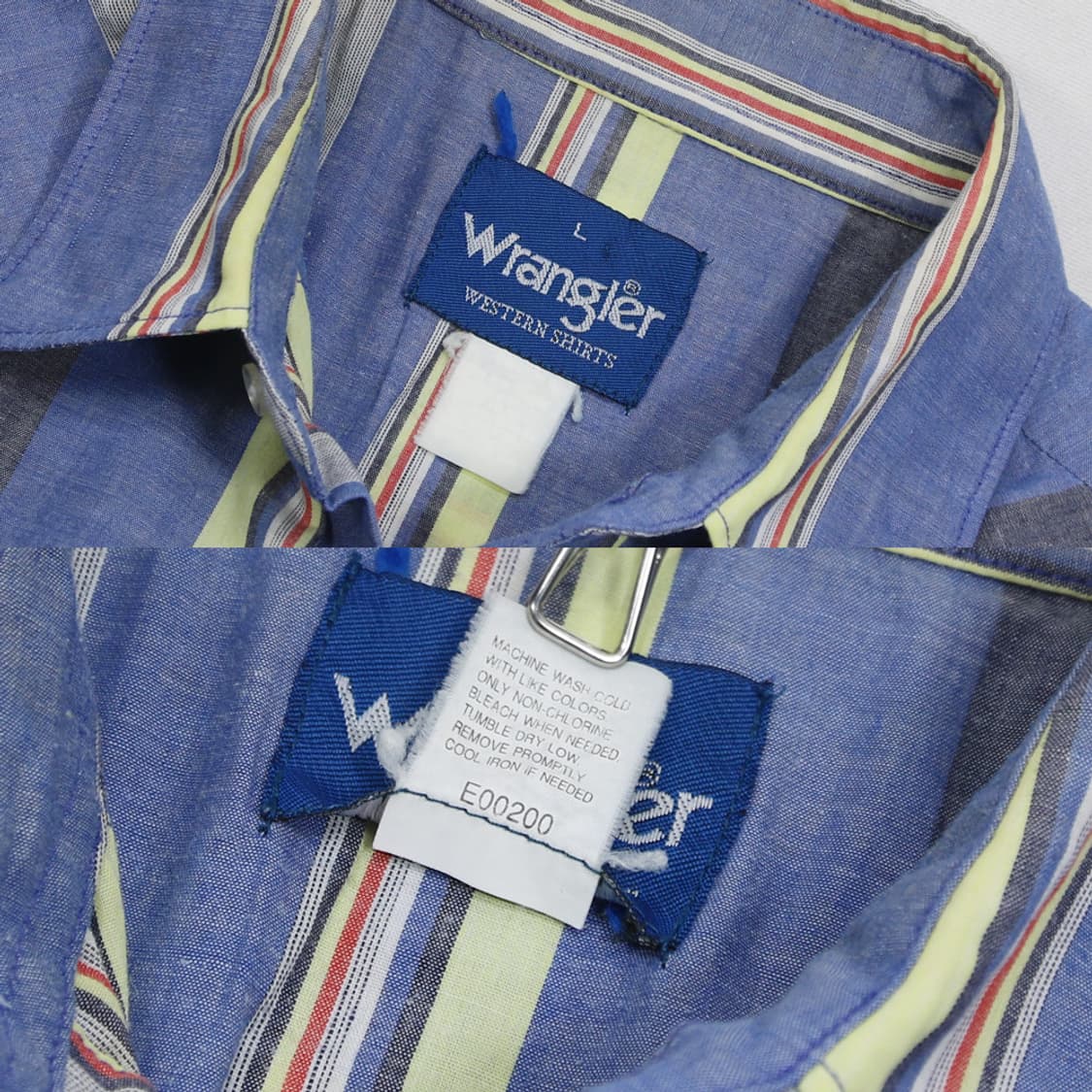 (착용컷) Wrangler 웨스턴 반팔 셔츠 (남성용 100) 상품이미지5