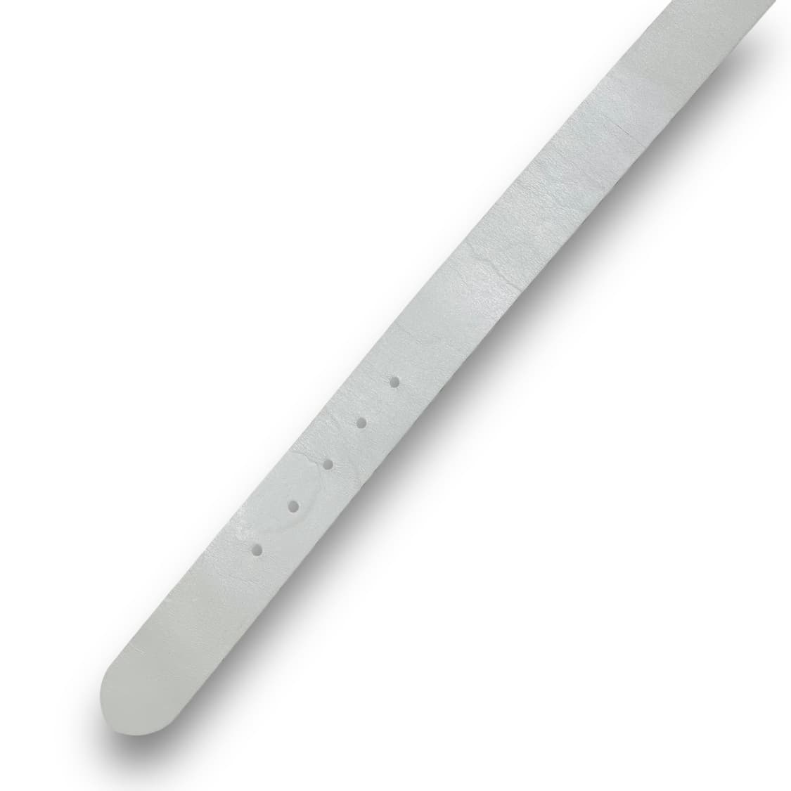 미키 마우스 버클 로고 화이트 레더 벨트 상품이미지6