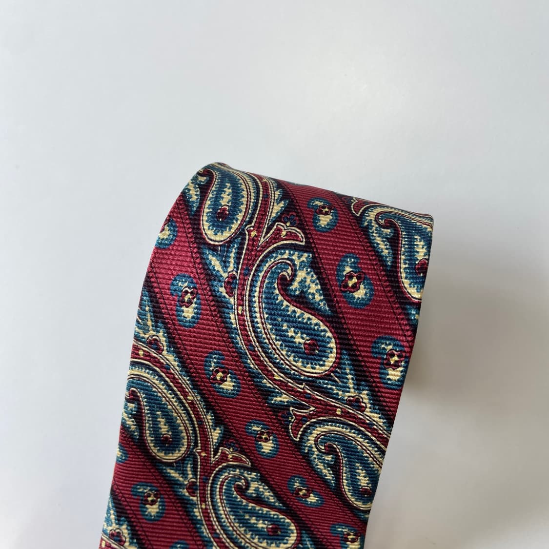 폴로 랄프로렌(POLO) 페이즐리 명품 정품 넥타이 상품이미지6