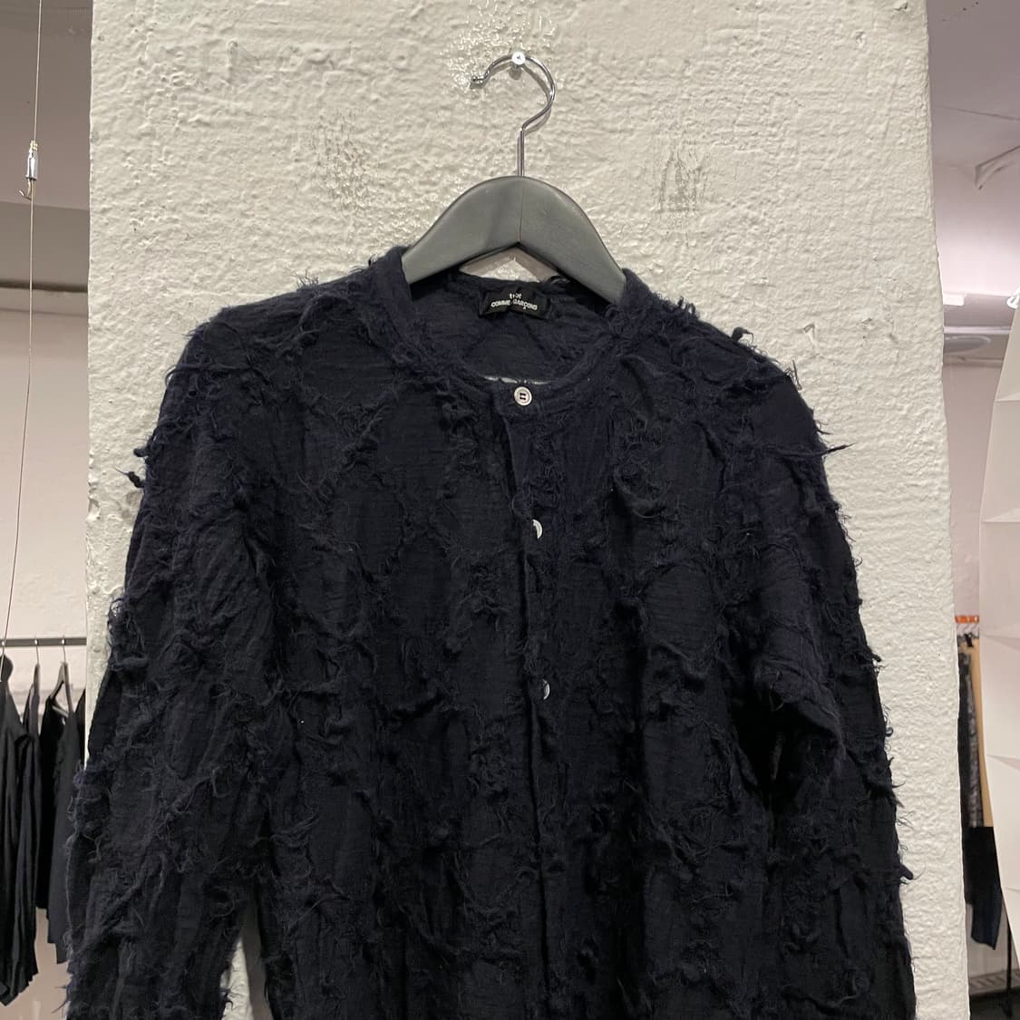 꼼데가르송 모헤어 가디건 상품이미지2