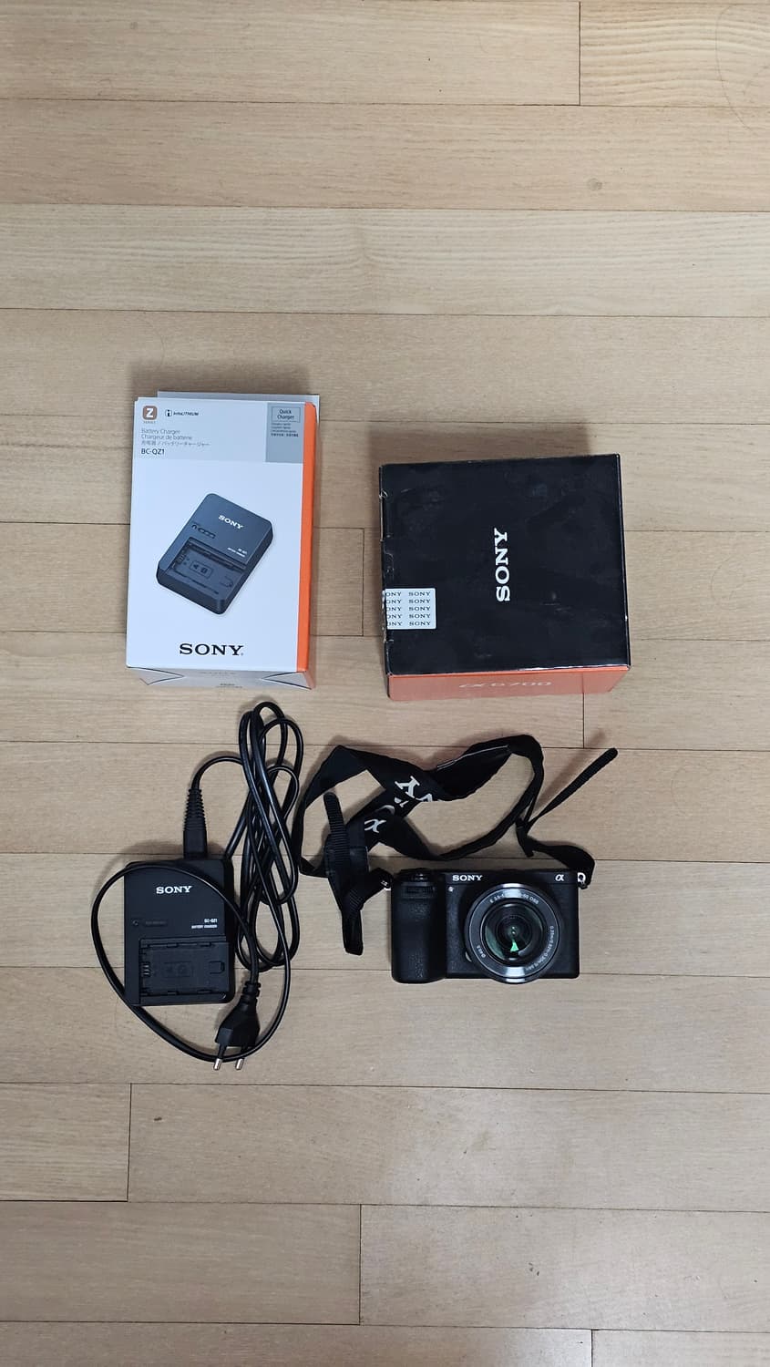 소니 a6700 렌즈킷 + 정품 배터리 충전기 상품이미지1