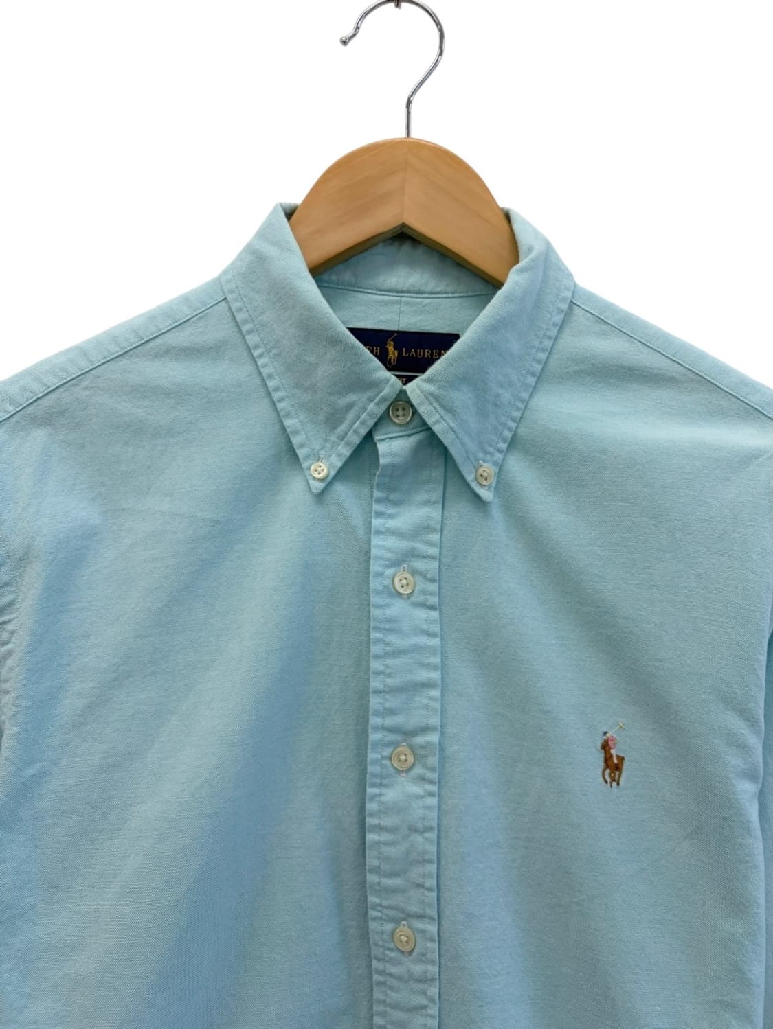폴로 옥스포드 셔츠 블루그린 (M)  상품이미지2