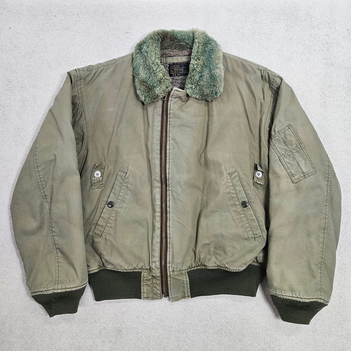 휴스턴 b-15a 플라이트 자켓 38r 상품이미지3