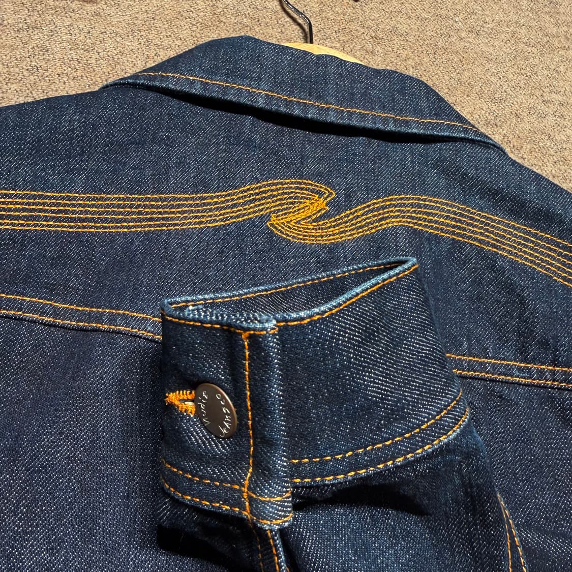 누디진 콘니 데님 자켓 M 상품이미지7