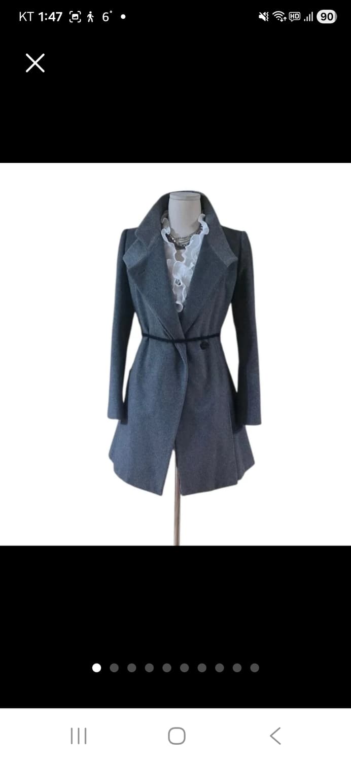 ​ MINE 마인 캐시미어 51% 벨티드 코트  [상태최상] 상품이미지1