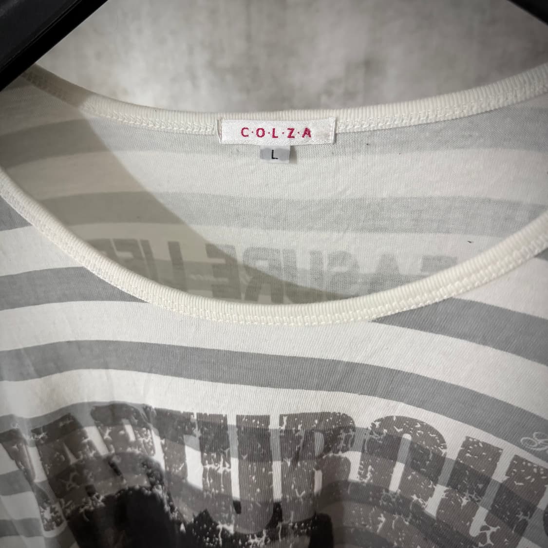 Colza y2k stripe long sleeve 상품이미지2