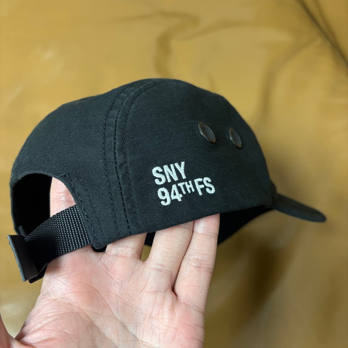 슈프림 캠프캡 모자 박스로고 22FW 밀리터리 블랙 상품이미지8