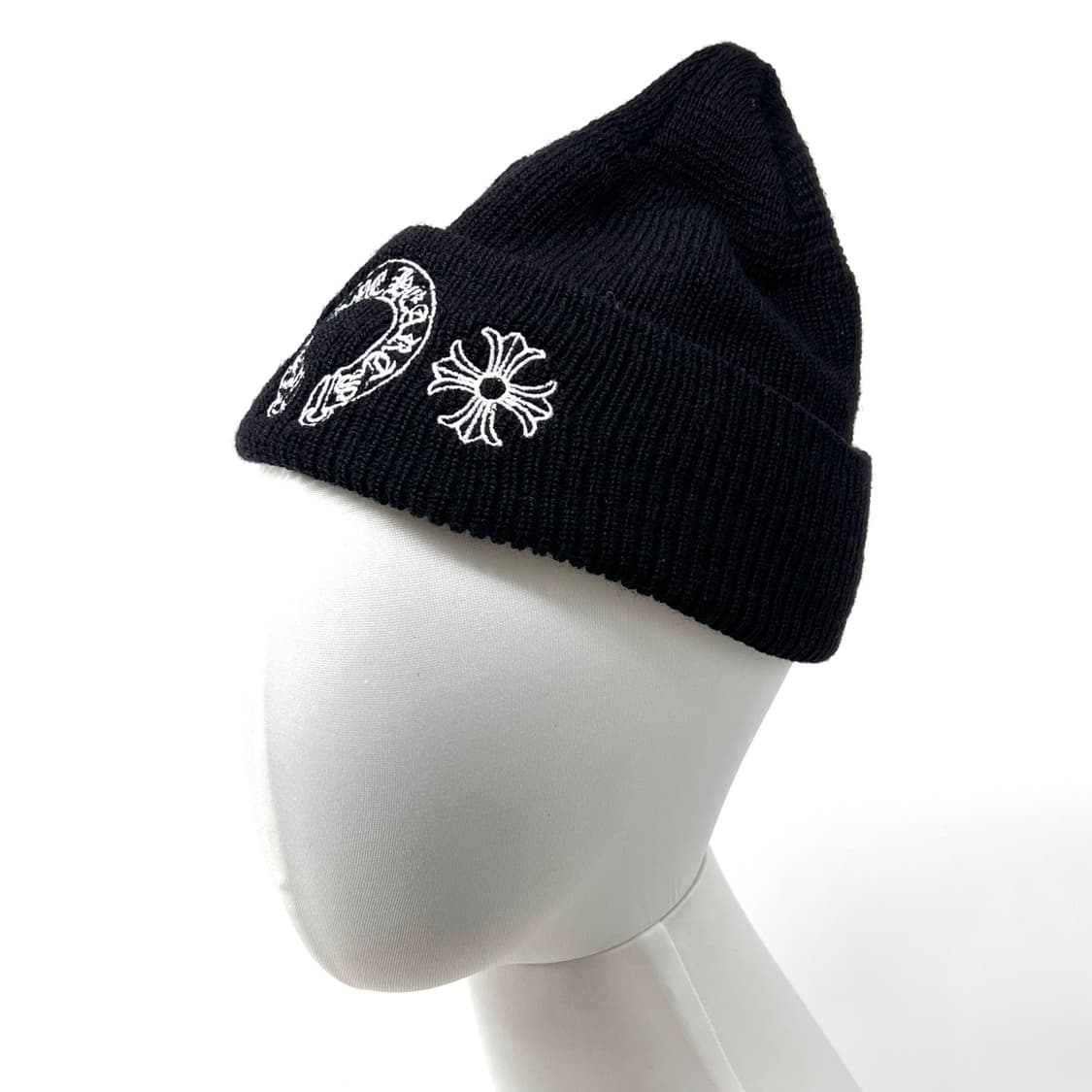 [감정완료] 크롬하츠 홀스슈 비니 블랙 상품이미지3