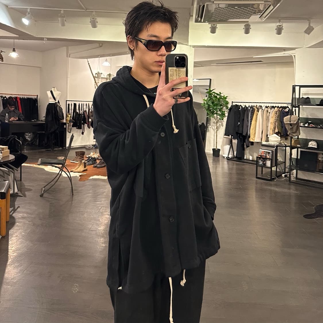 프라다 로고 선글라스 상품이미지4