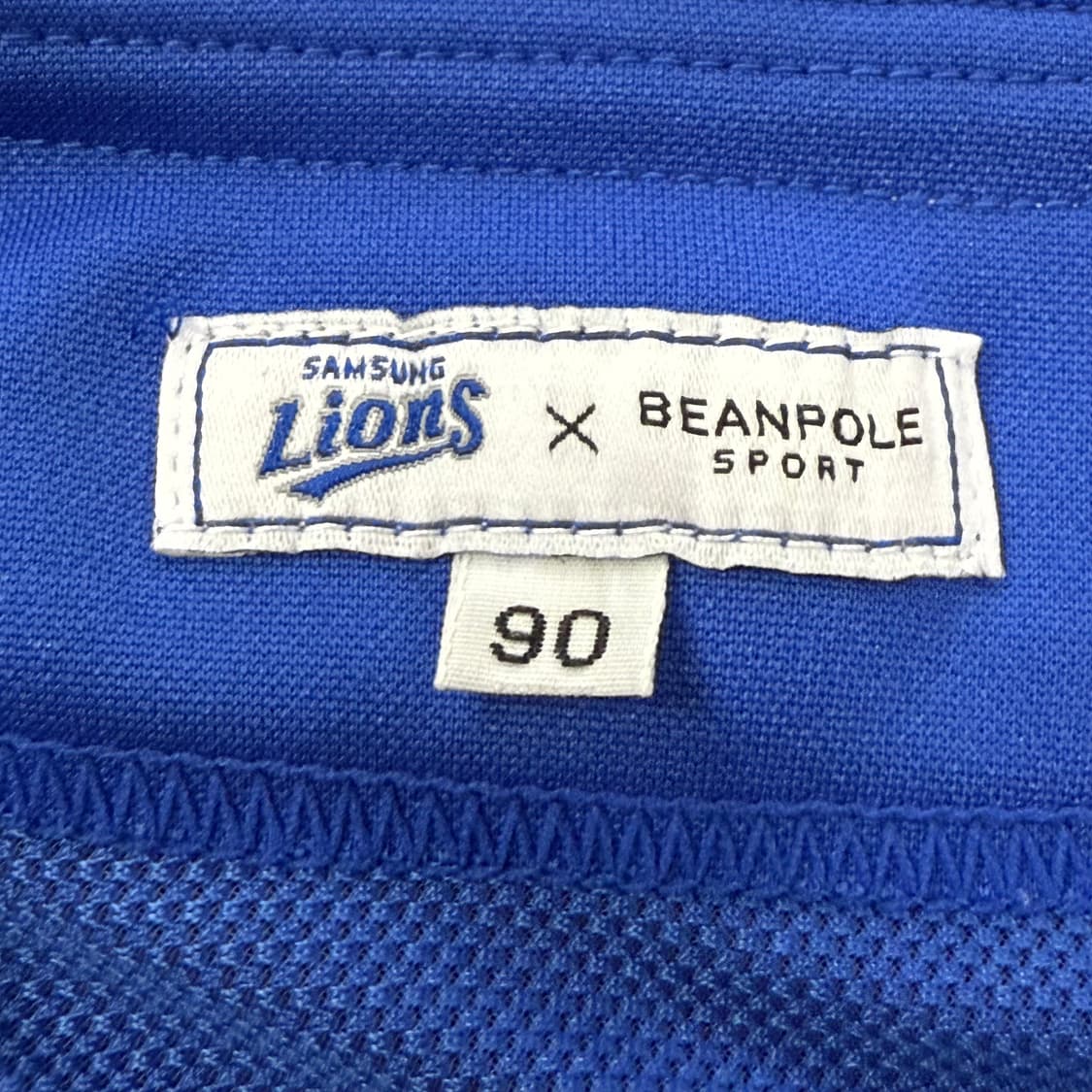 [90] 빈폴 삼성 라이온즈 야구 유니폼 블루 러프 마킹 b16 상품이미지5