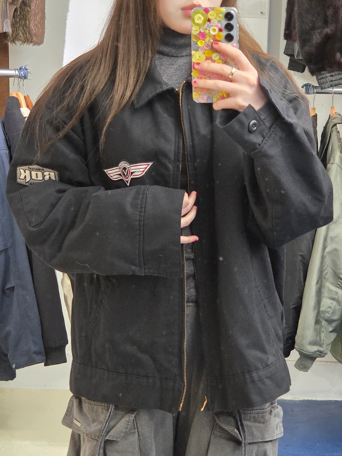 2000s Dickies 디키즈 Kawasaki 자켓 상품이미지3