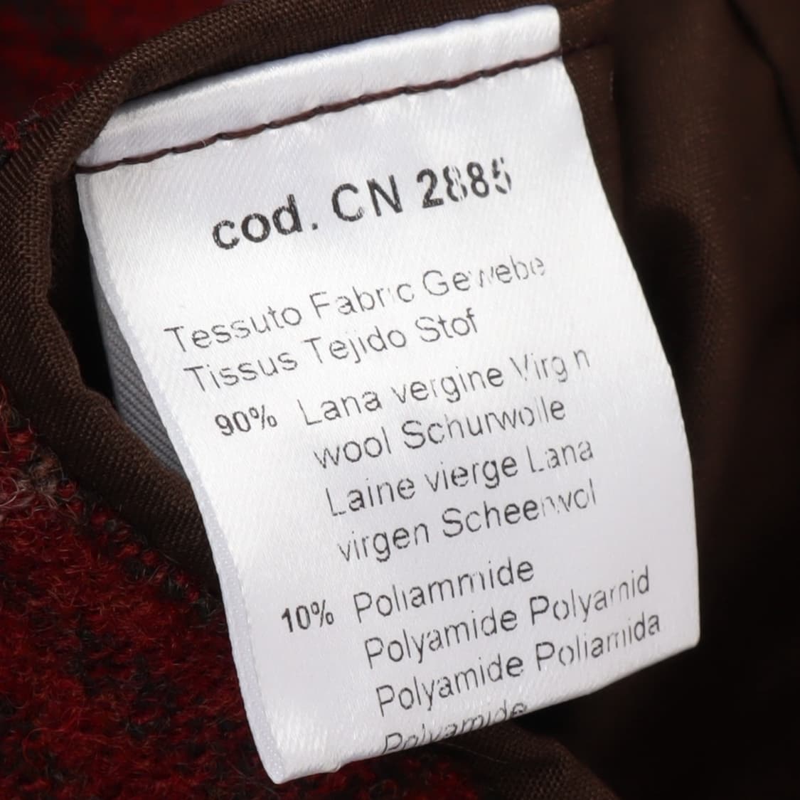 Circolo 1901 치르콜로 레드 체크 버진 울 자켓 상품이미지9