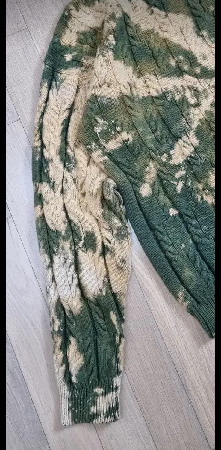CHAMPS X RALPH LAUREN 타이다이 면 니트 XL _남성 상품이미지3