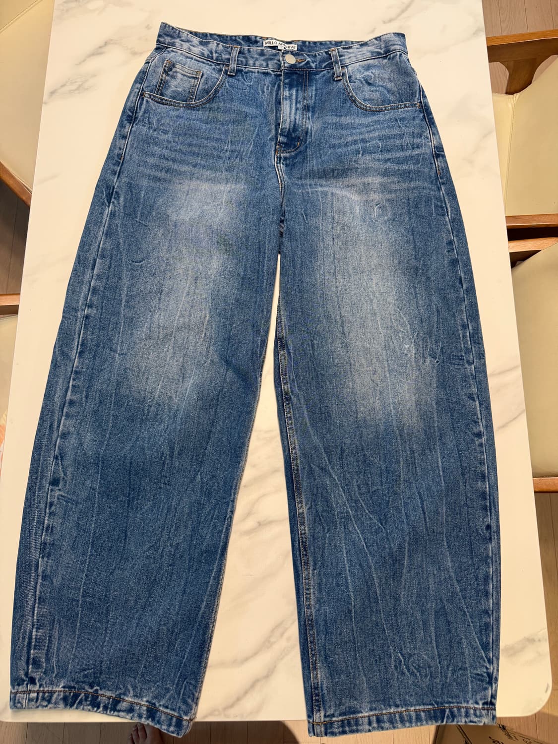 밀로 아카이브 커브드 팬츠 XL(36-38) 정품 상품이미지2