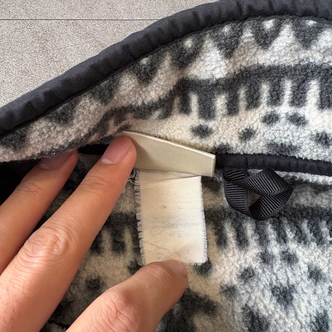 90s L.L.bean 정품 90년대 생산 엘엘빈 아즈텍 플리스 신칠라  상품이미지5