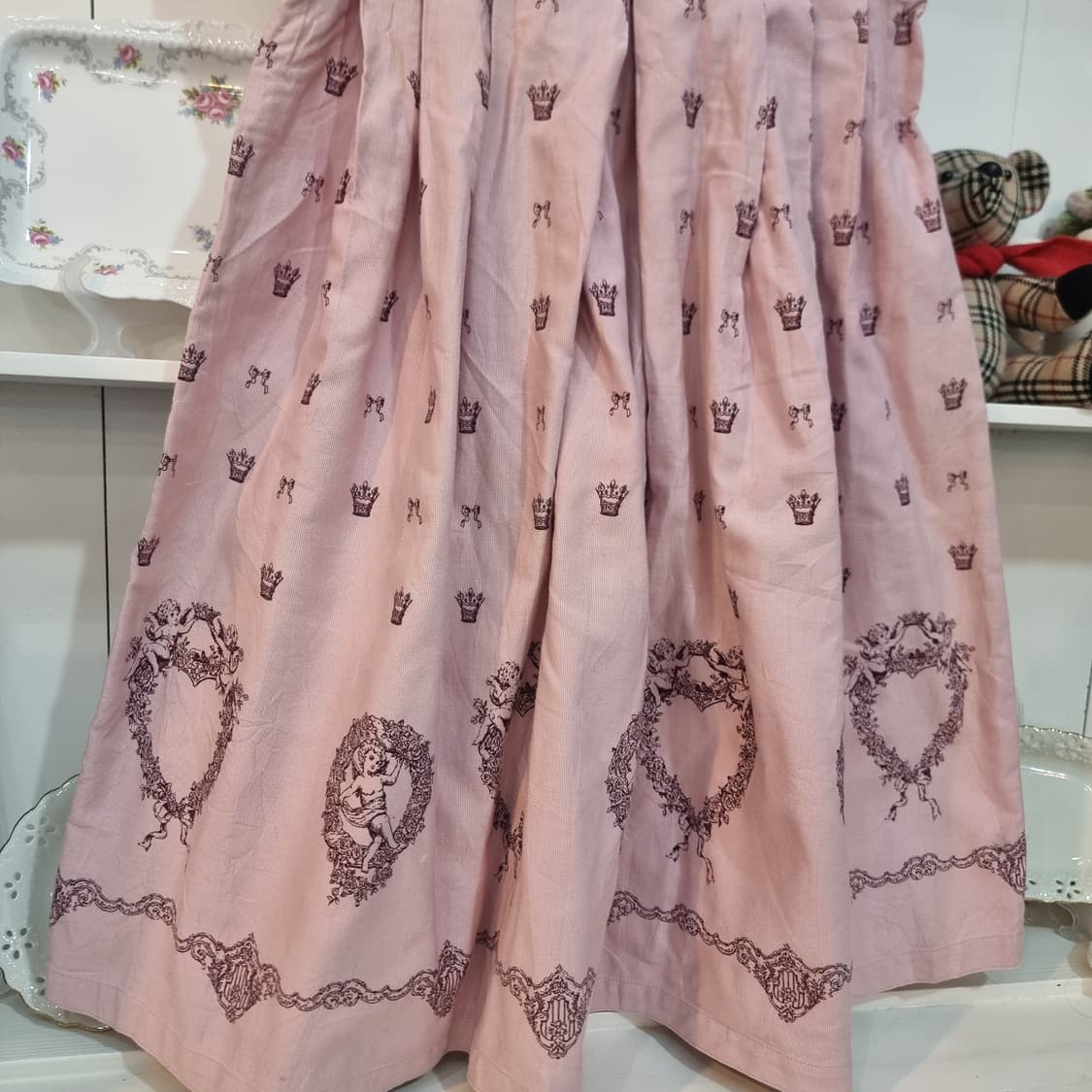 (에밀리 템플 큐트) 핑크 코튼 원피스 상품이미지3