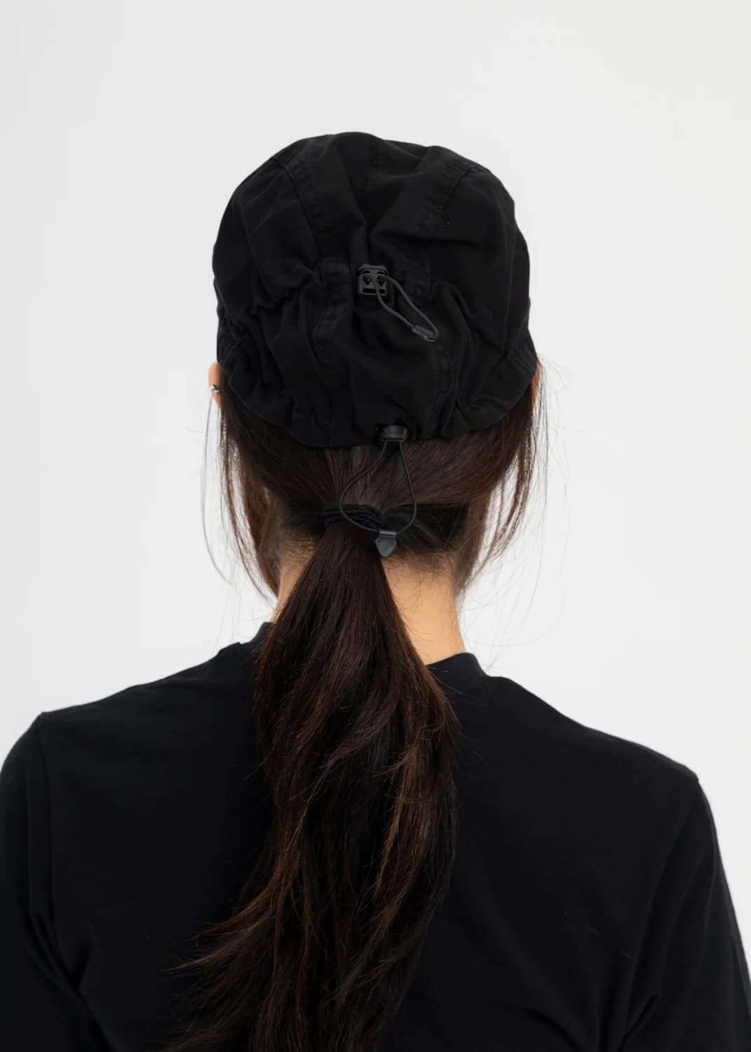 혜인서 셔링캡 (블랙) 상품이미지3