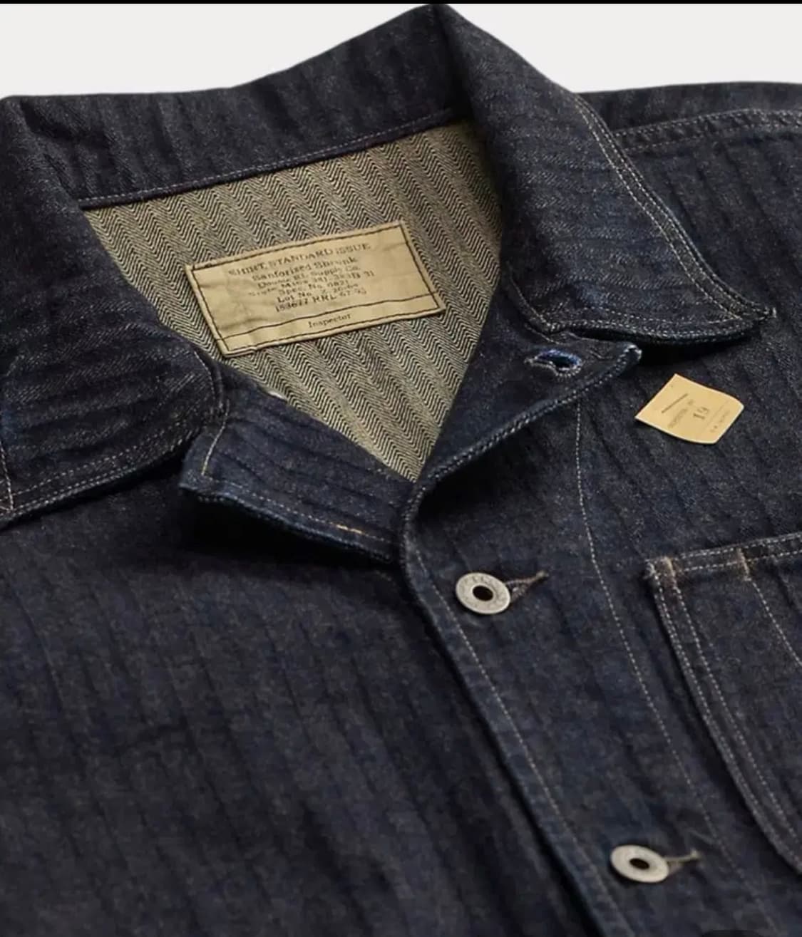 RRL 리미티드 헤링본 자켓 M사이즈 (새상품) 상품이미지3