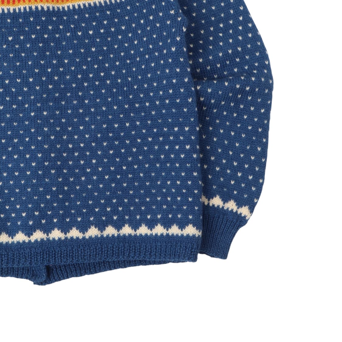 노르웨이 메이드 빈티지 노르딕 핸드메이드 울 가디건 상품이미지7