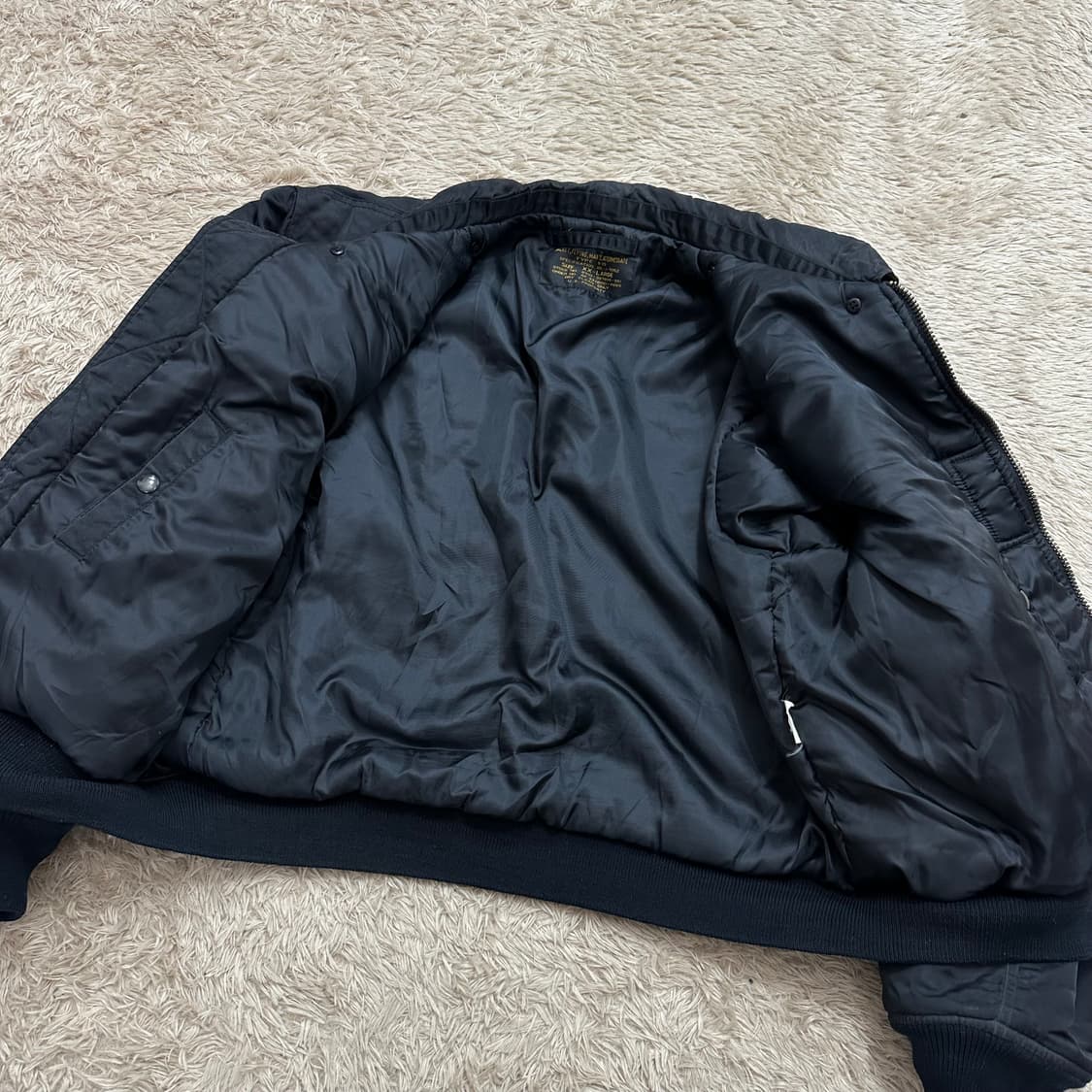 U.S 에어포스 B-15 오리지널 자켓 상품이미지8