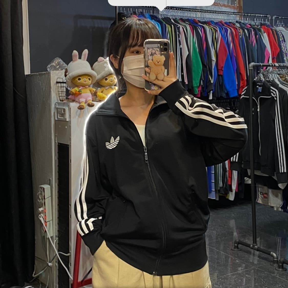 아디다스 파이어버드 트랙탑 져지 블랙 상품이미지1