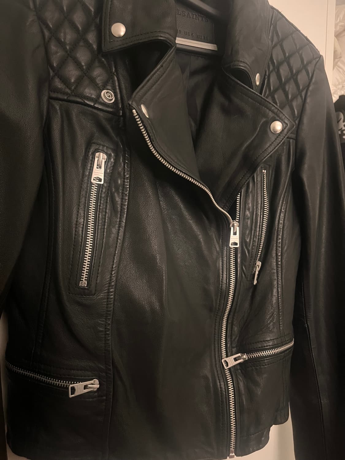 올세인츠 캐치바이커 레더자켓 상품이미지4