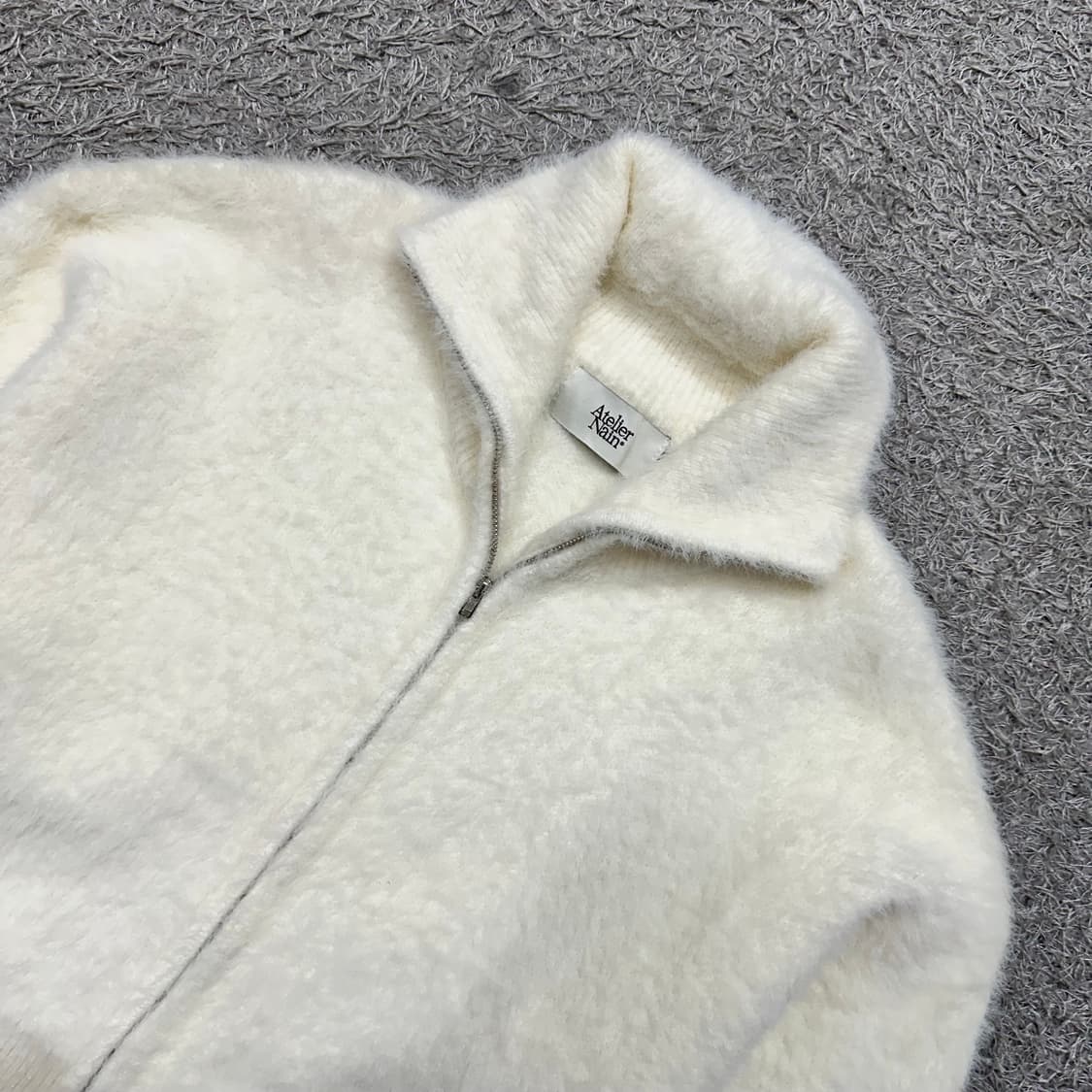 [우먼95-100] nain 니트집업 상품이미지1