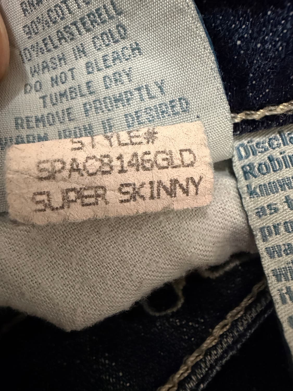 여자 로빈스진 슈퍼스키니 26 상품이미지3