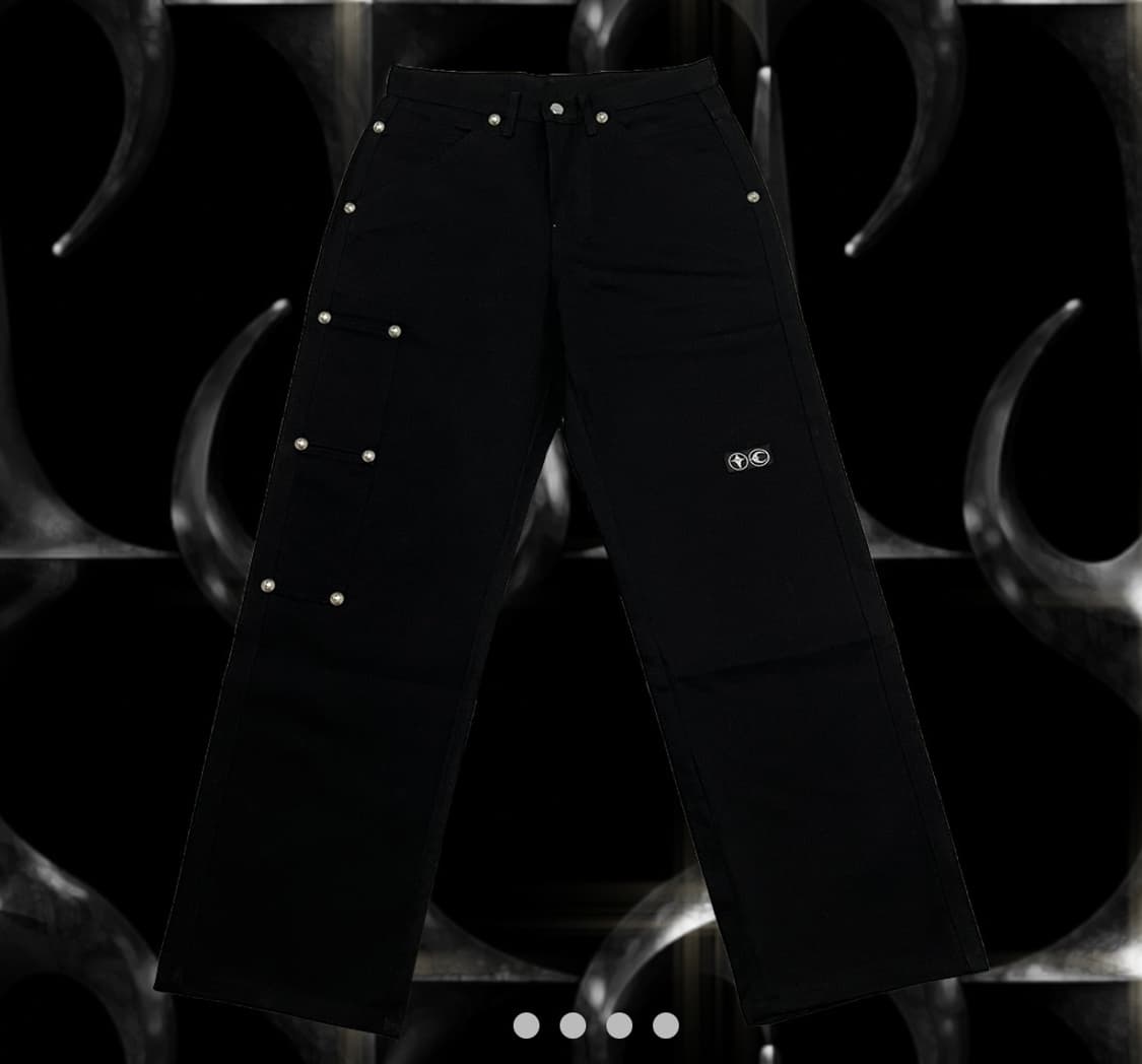 2(M) 떠그클럽 떠그 팬츠 블랙 새상품급 상품이미지1