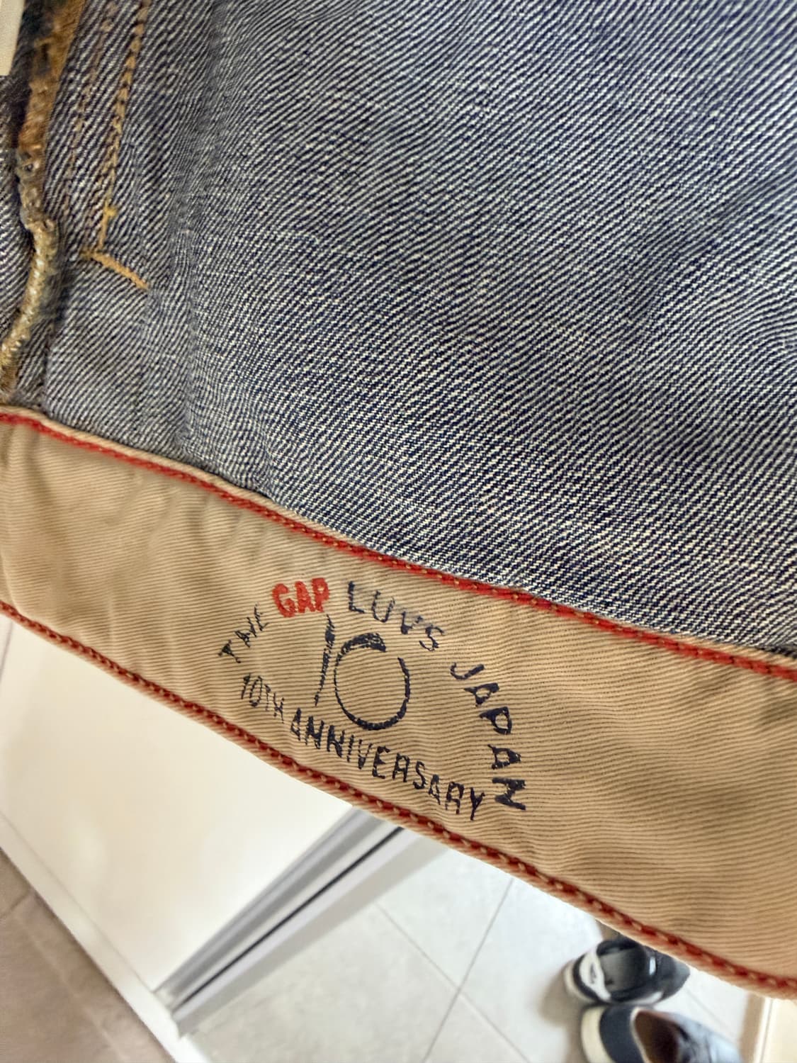 GAP 데님 자켓 일본 10주년 상품이미지5