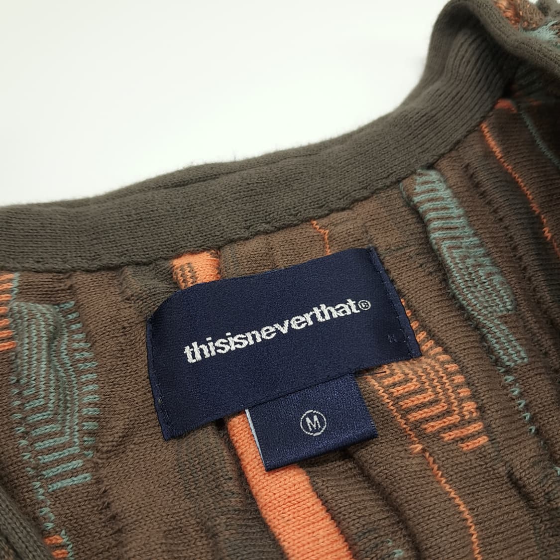 CN967 M 디스이즈네버댓 3D 케이블 니트 조끼 베스트 상품이미지3