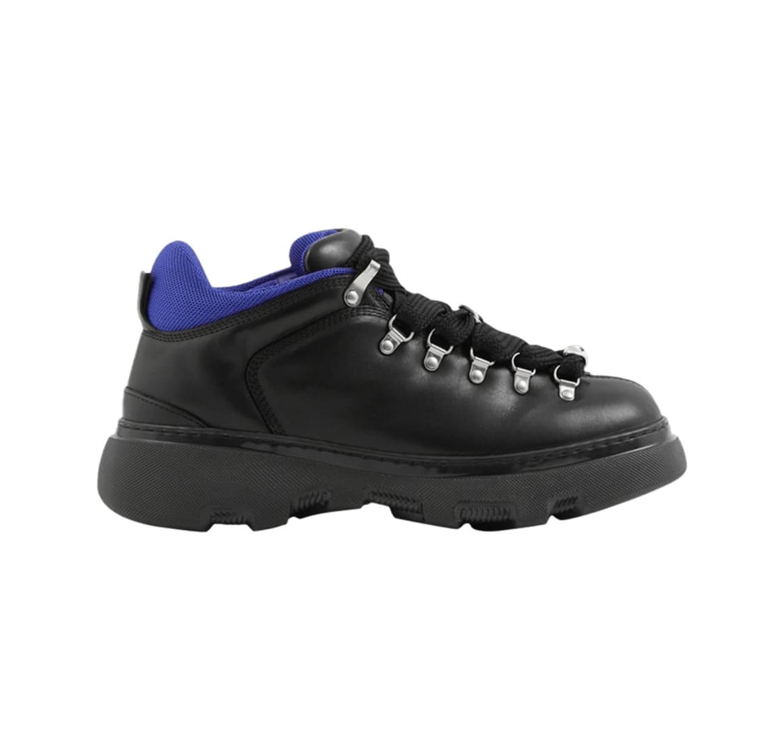 버버리 레더 트랙 부츠 블랙 색상 43사이즈 상품이미지1