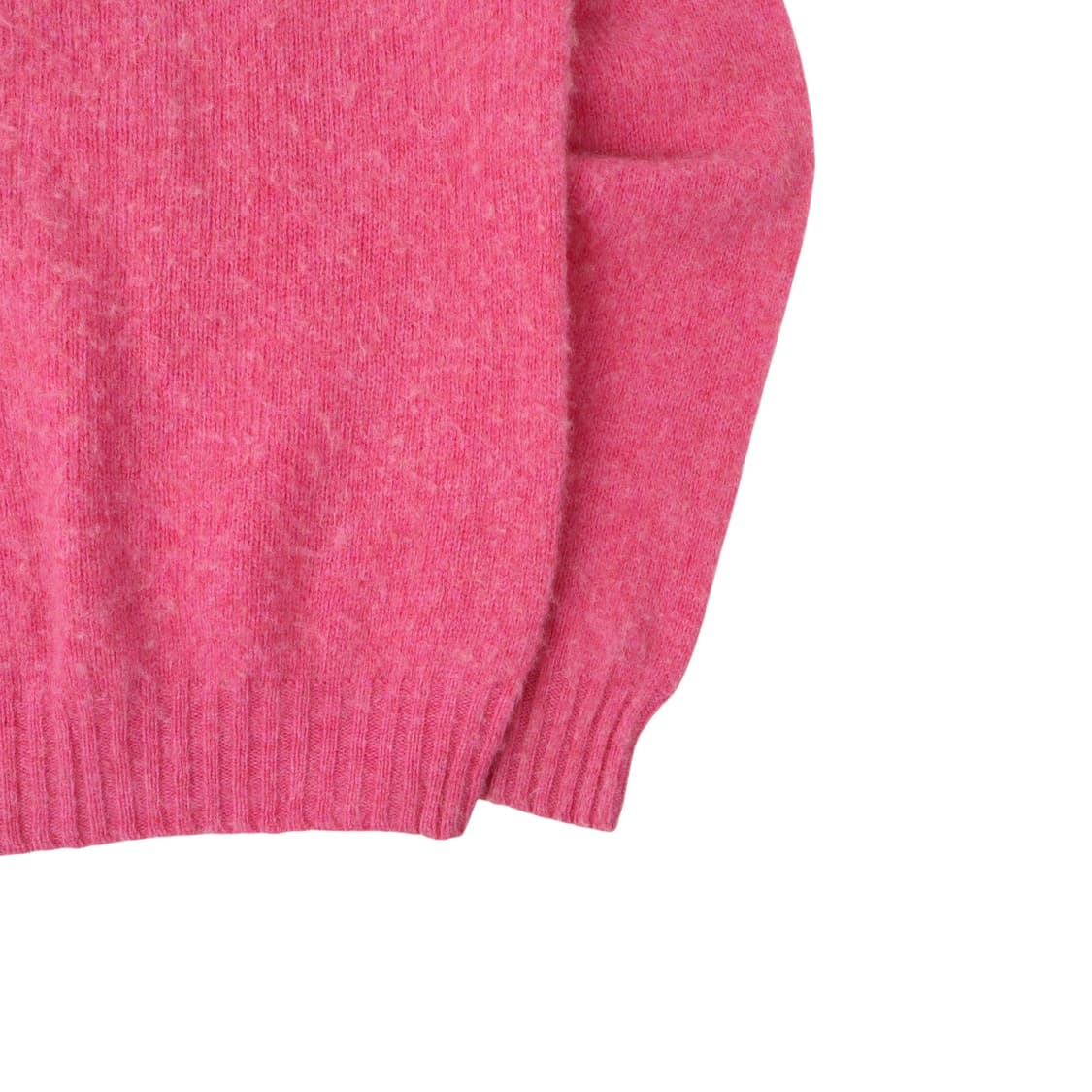 할리오브스코틀랜드 쉐기 크루넥 울 니트 핑크 상품이미지4