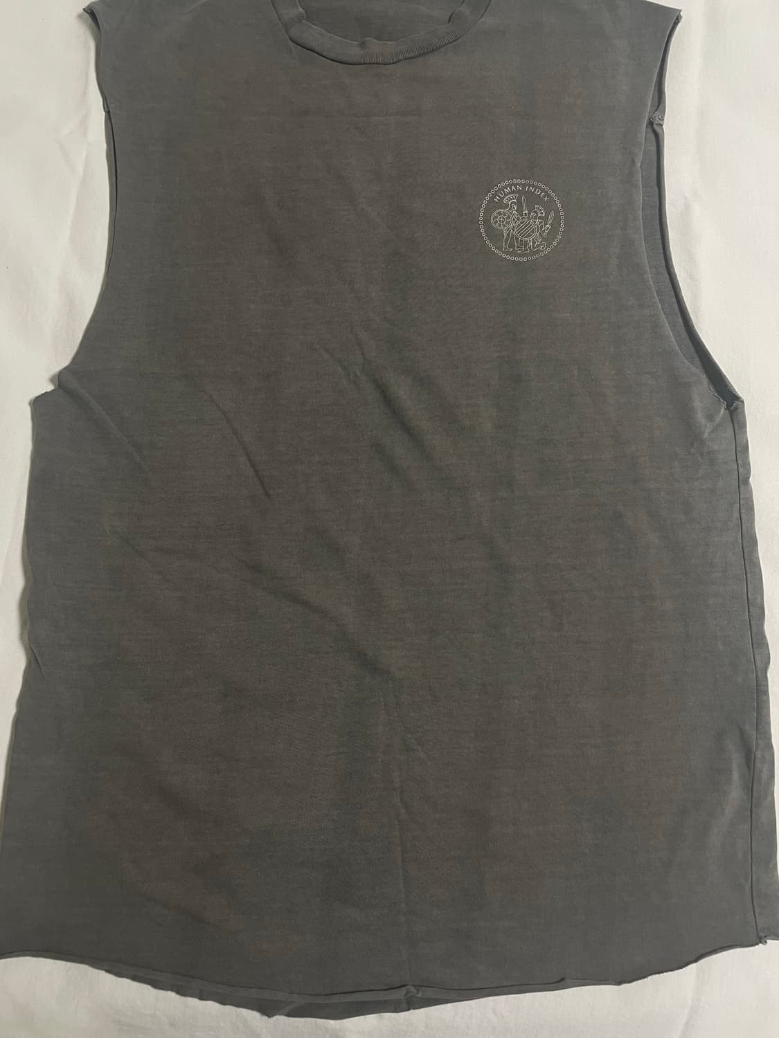 3) 폴리테루 휴먼인덱스 슬리브리스 그레이베이지 상품이미지2