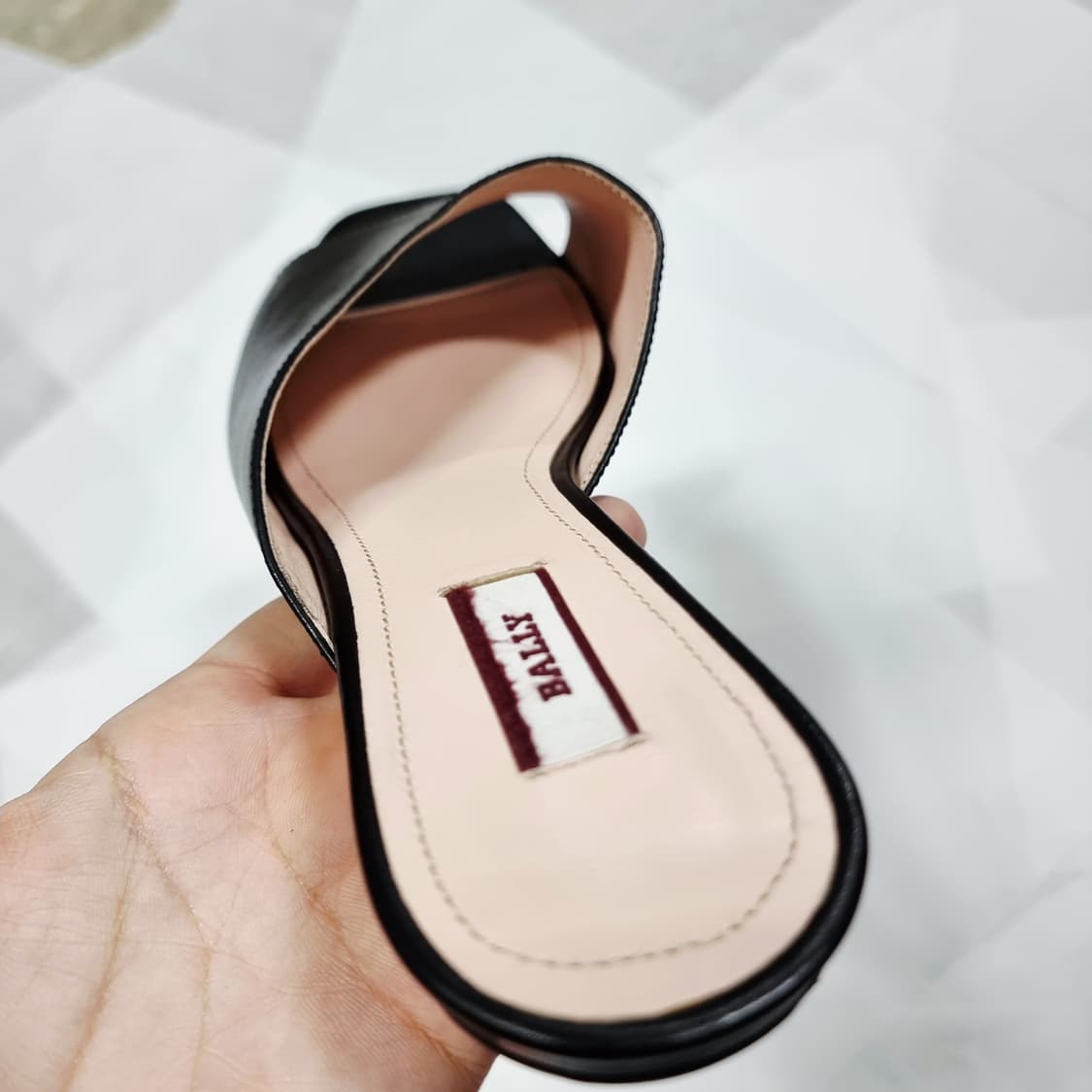 발리 Bally 가죽 샌들 키튼힐 구두 슈즈 (38/250) 상태최상 상품이미지6