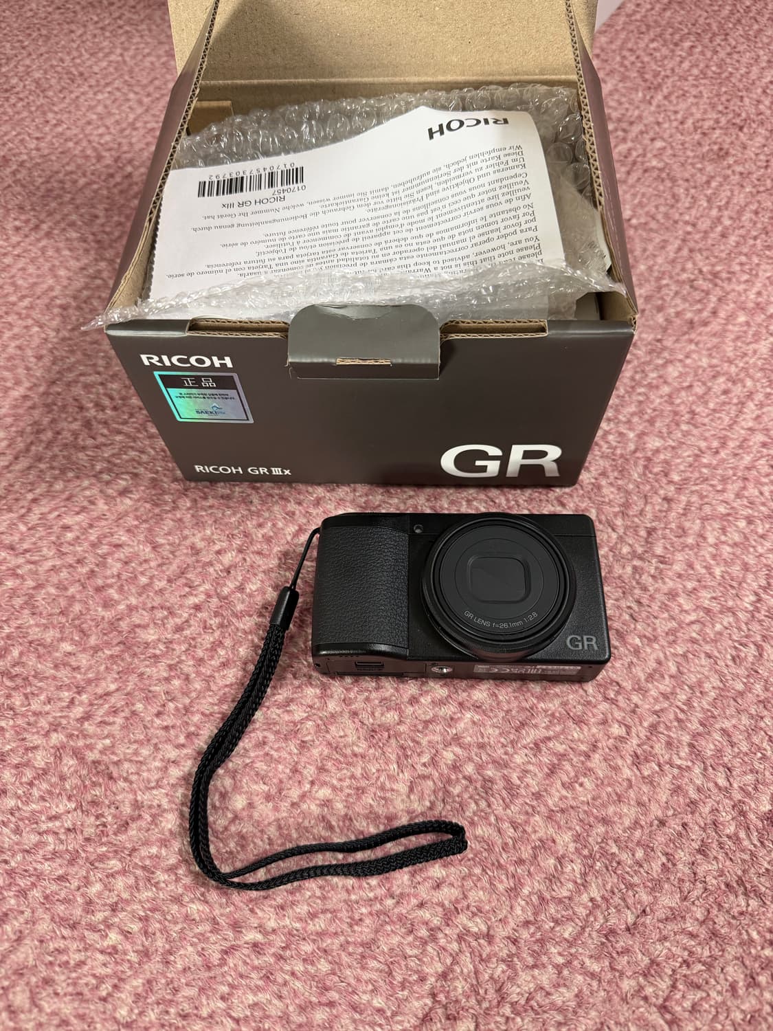 리코 gr3x 거의 새상품 풀박스 상품이미지1