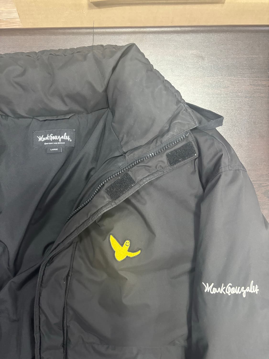 마크 곤잘레스 블랙 패딩 점퍼 상품이미지4