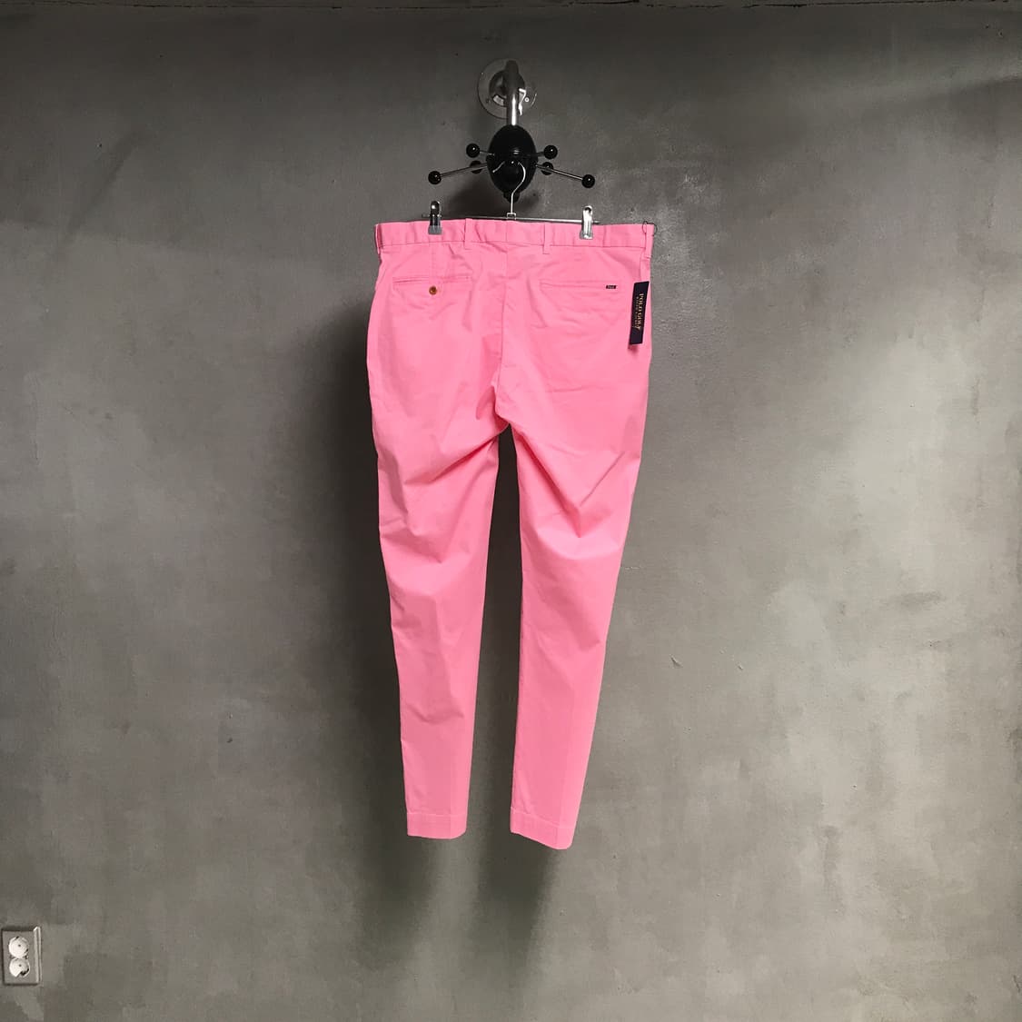 폴로 랄프로렌 골프 치노 팬츠 핑크 새상품 35X32 상품이미지5