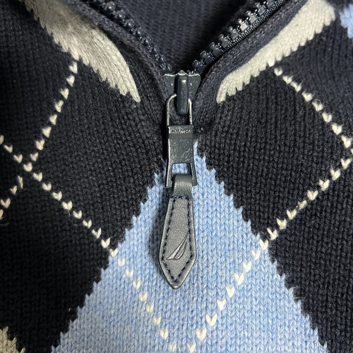 Nautica 노티카 아가일패턴 니트 XL 상품이미지3