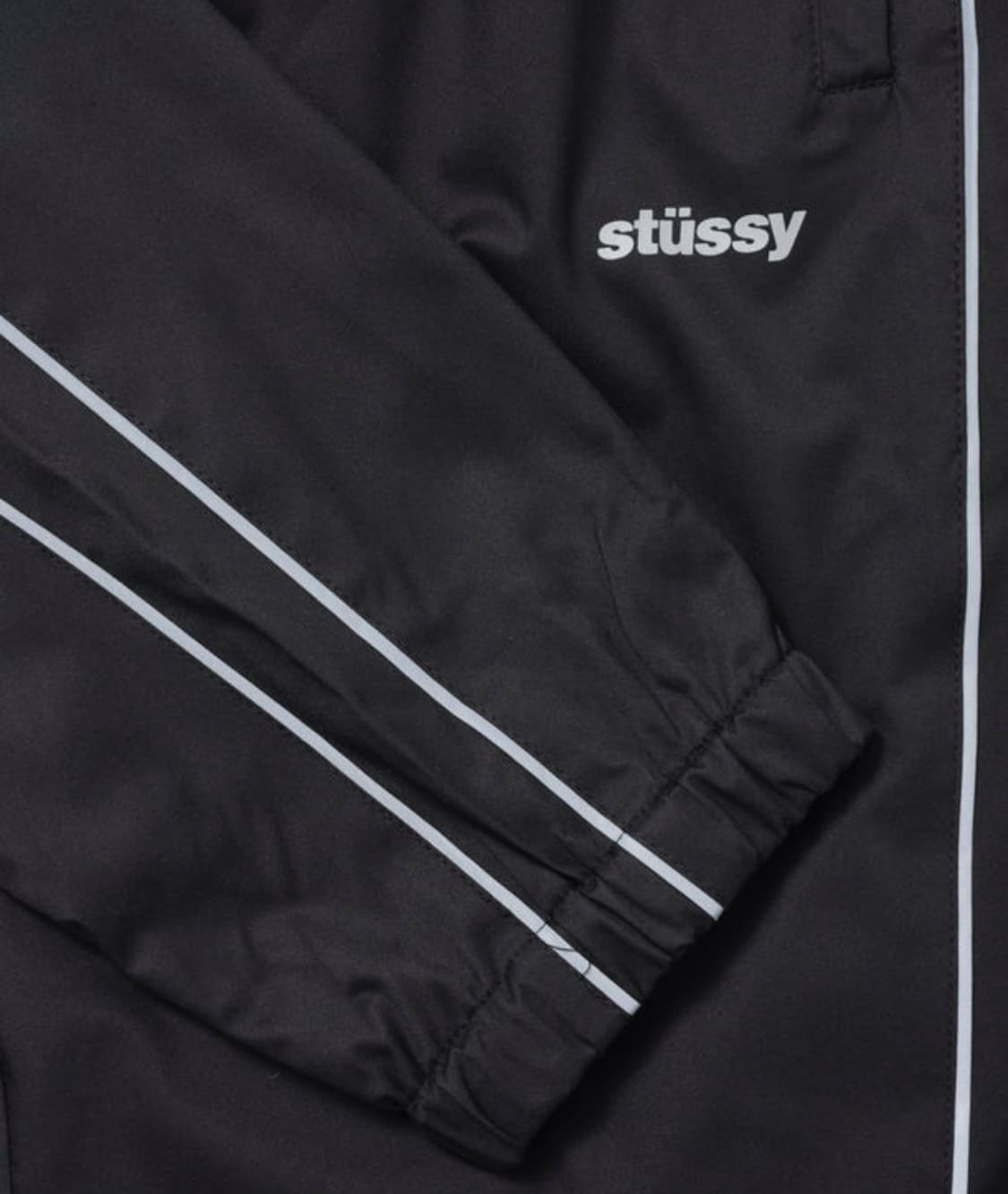 스투시 3M 파이핑 팬츠 블랙 트랙팬츠 상품이미지3