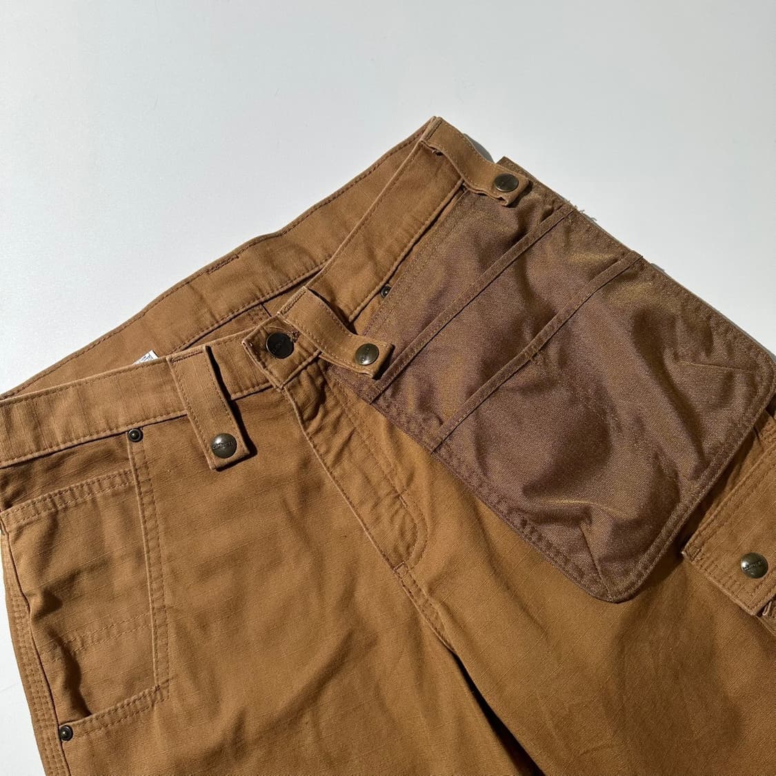 칼하트 멀티포켓 립스탑 카고 하프 팬츠 반바지 상품이미지3