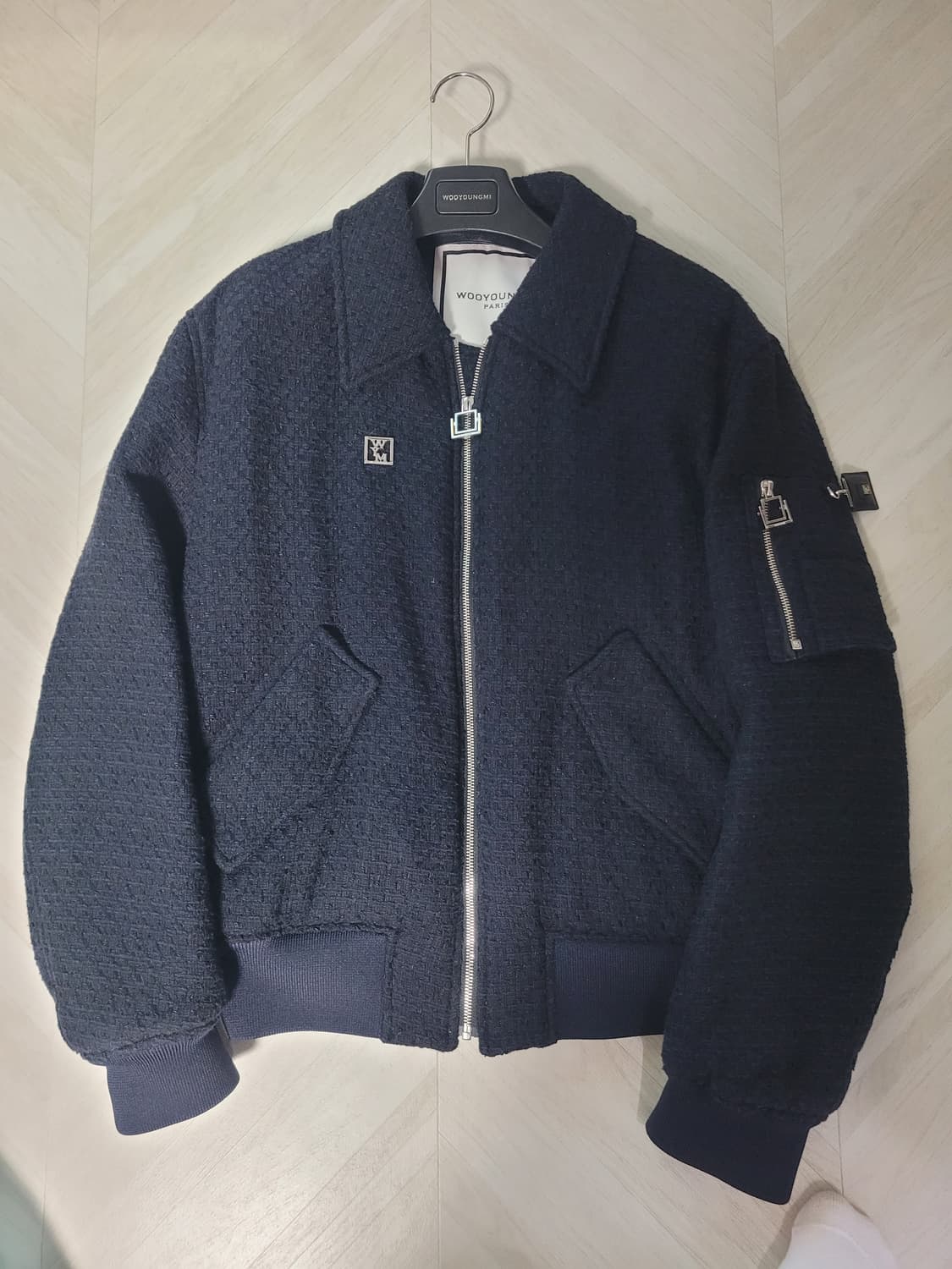 23ss 우영미트위드 네이비블루종 팝니다 전국완판제품 상품이미지2
