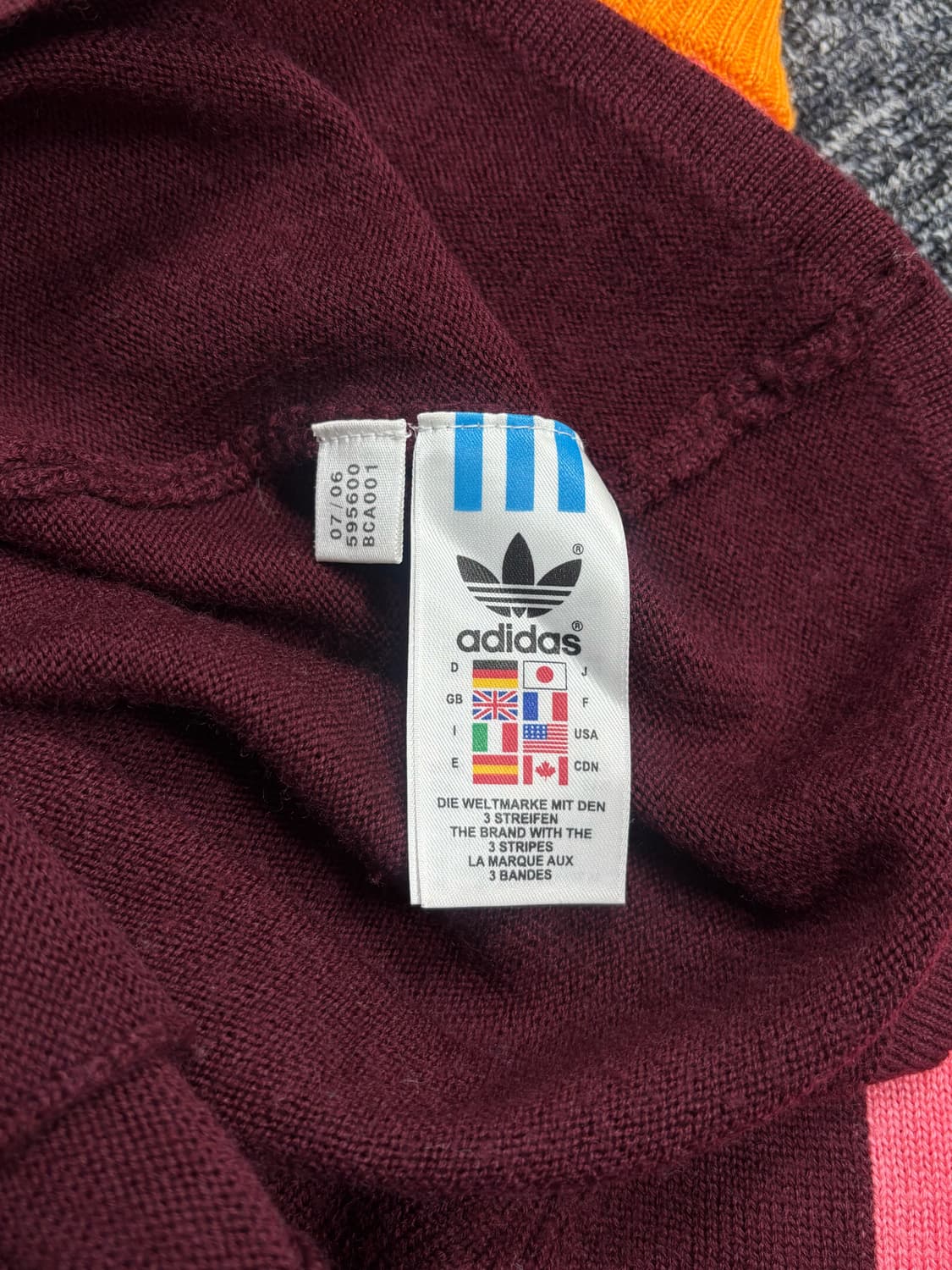 아디다스 멀티컬러 하이넥 니트 원피스 상품이미지8