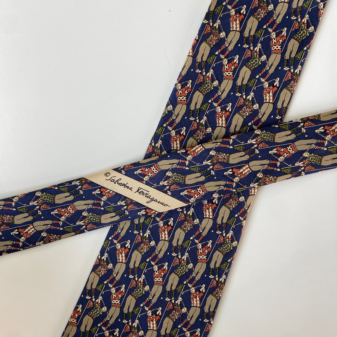 페레가모(Ferragamo) 명품 정품 넥타이 상품이미지4