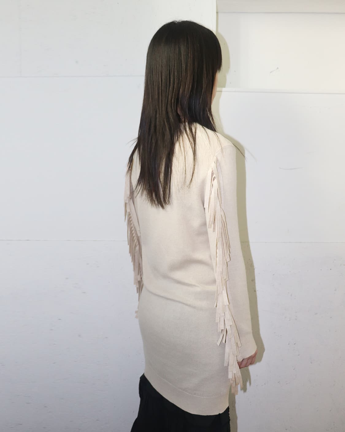 MM6 16AW 프린지 니트 원피스 상품이미지2