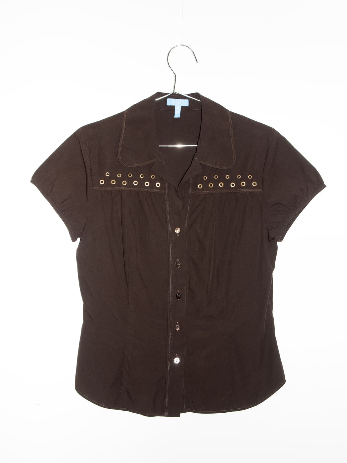 Bronze Eyelet Shirts 상품이미지1