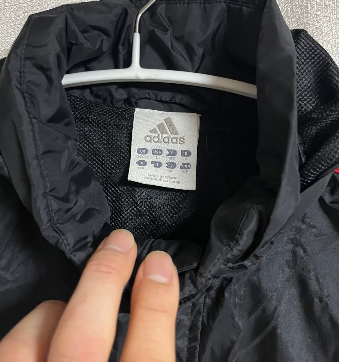 공용 아디다스 AC밀란 바람막이 윈드브레이커 L 상품이미지5