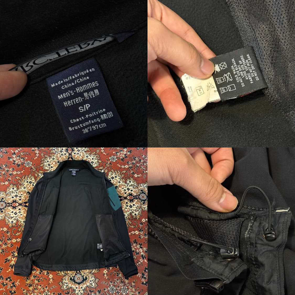 아크테릭스 감마MX 소프트쉘 폴라텍 자켓 (S-M) 상품이미지10